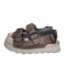 Lofina sandal, fodsengssl, smog , grbrun, glat skind