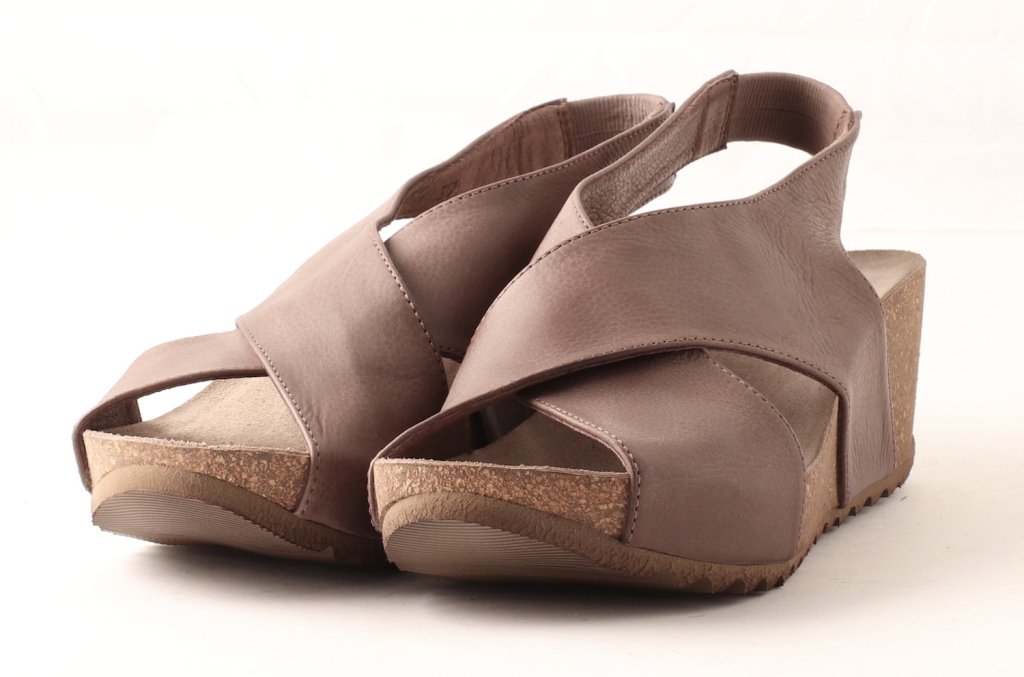 sandal, gråbrun - Lofina Fiona sko