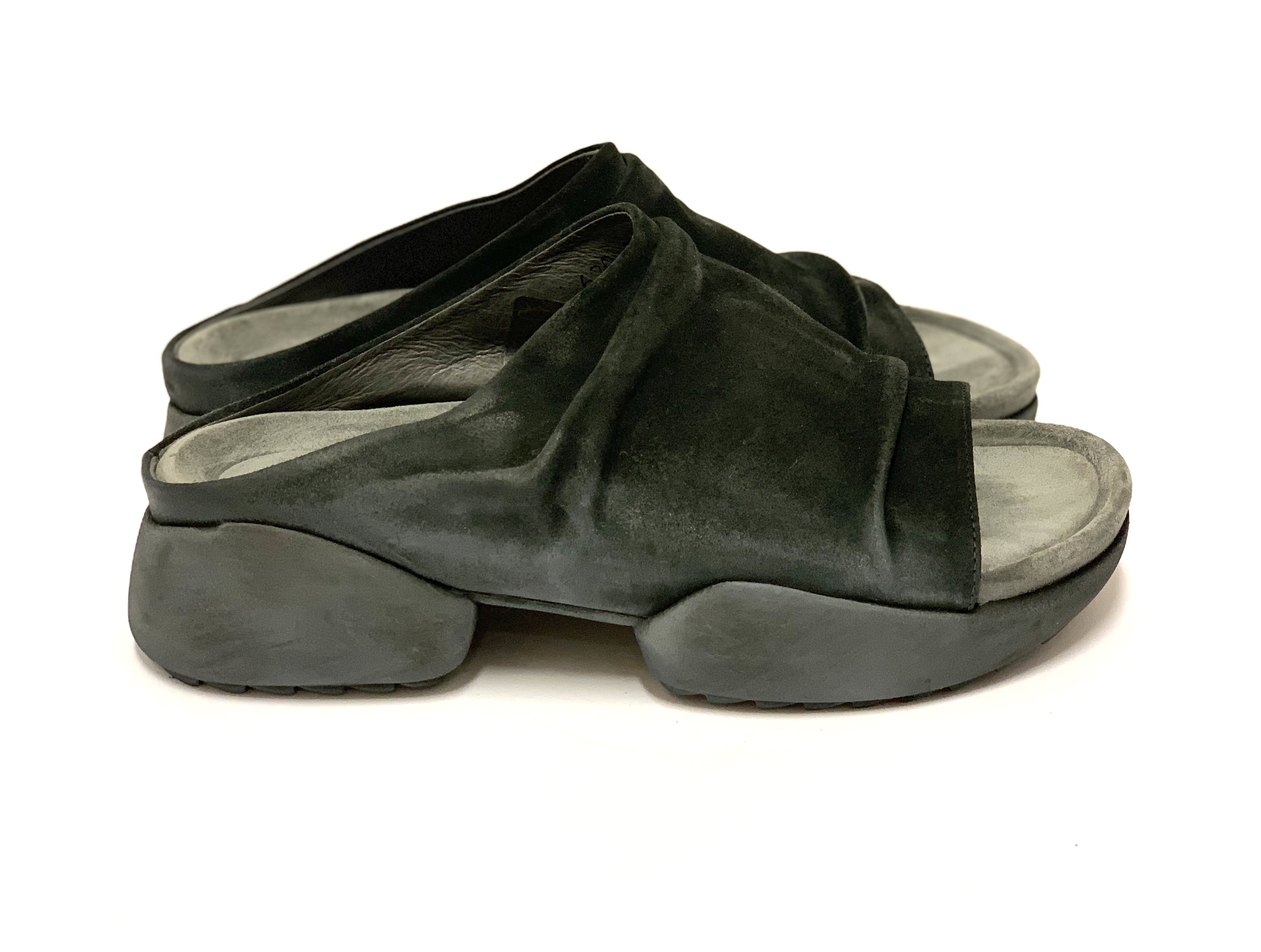 Lofina sandal, Suede,  Antracite