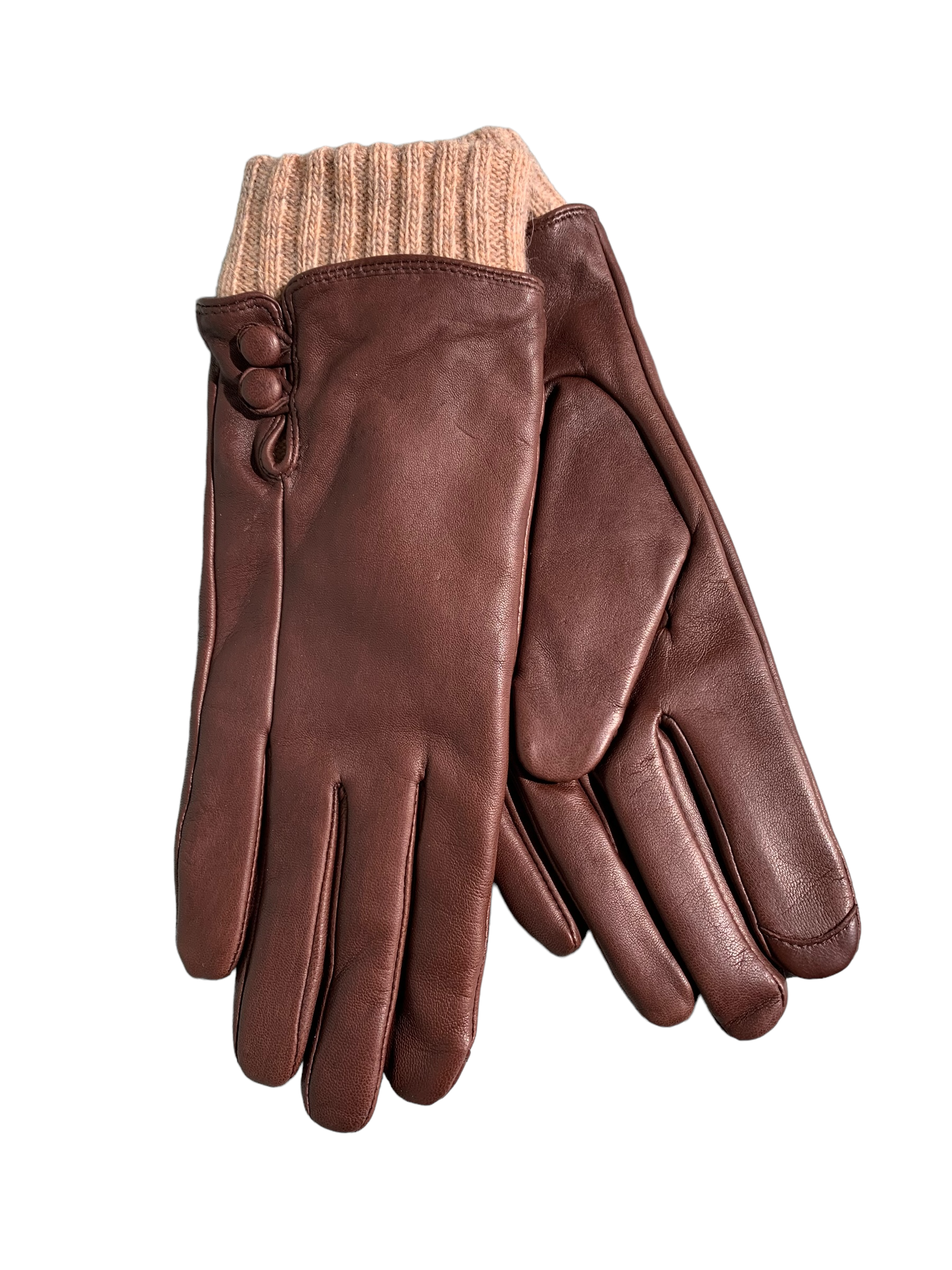 Re:Designed handsker, Eflin, mrk brun