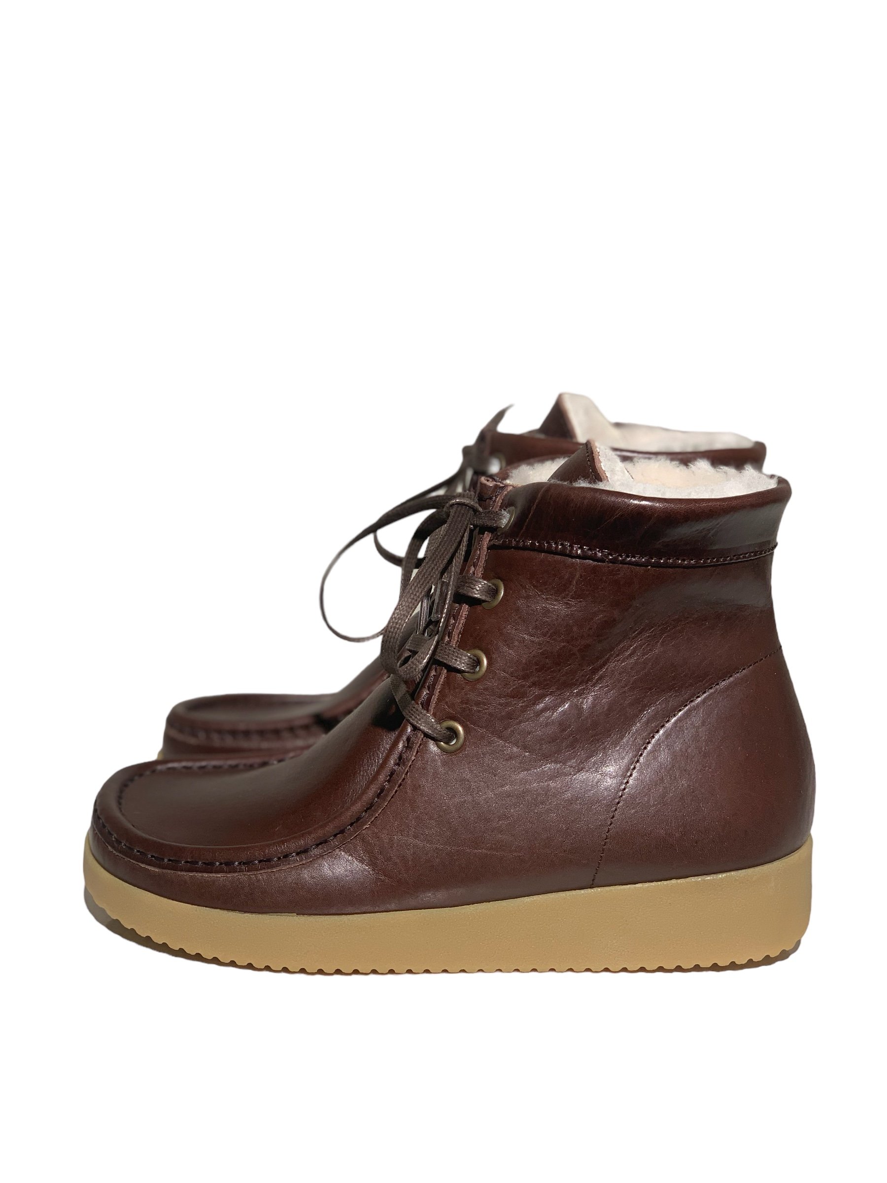 At vise Sway Overskrift Nature støvle, Asta, med foer, skind, coffee (brun) - Nature - Fiona sko